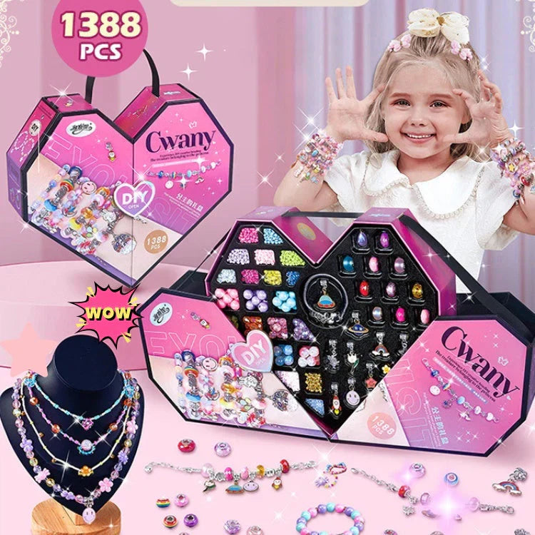 Kit per realizzare braccialetti con ciondoli per ragazze