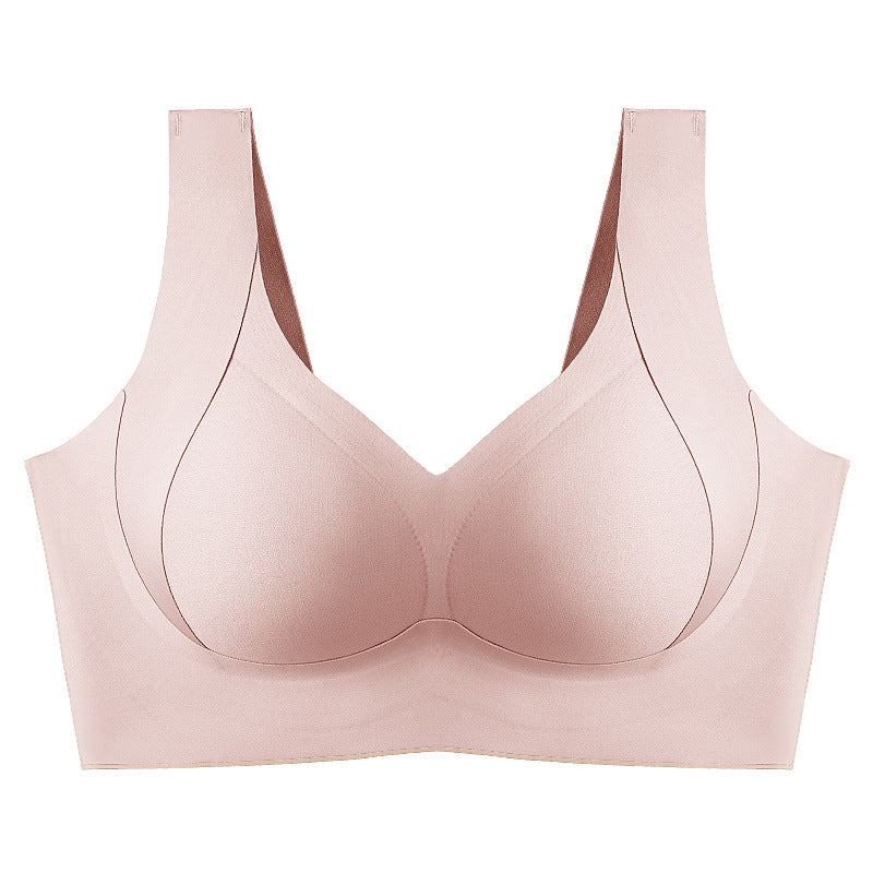 Reggiseno senza ferretto con copertura laterale e anti-cedimento