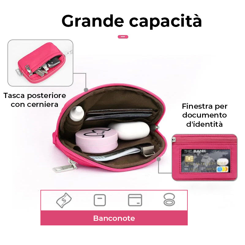 Borsa da polso multifunzionale alla moda per donna