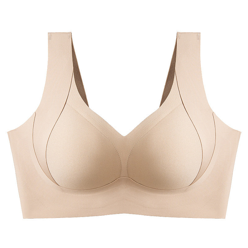 Reggiseno senza ferretto con copertura laterale e anti-cedimento