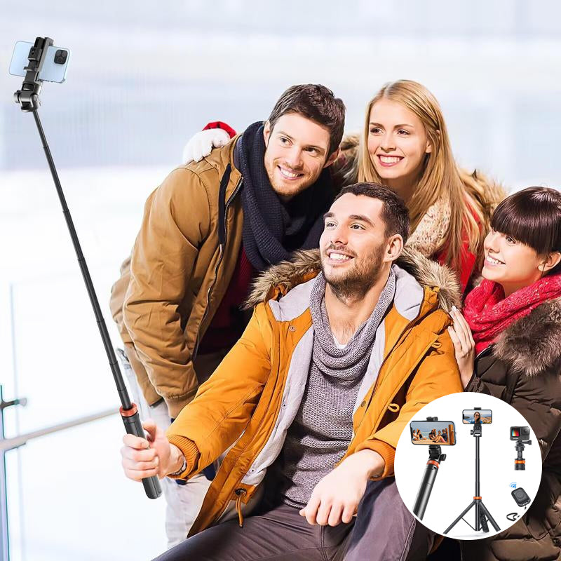 Treppiede per selfie con telecomando Bluetooth