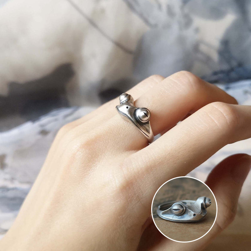 Anello Vintage con Rana
