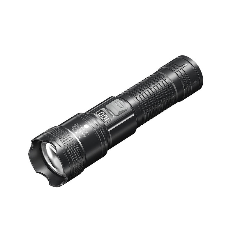 Torcia portatile USB ricaricabile e potente