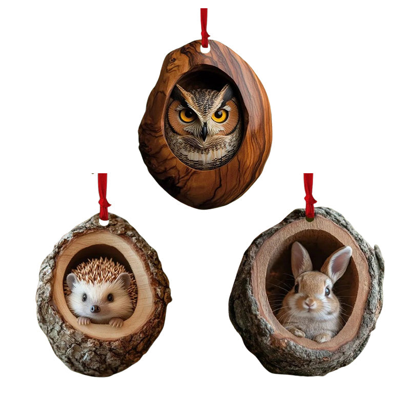🌲Ornamenti natalizi con animali✨