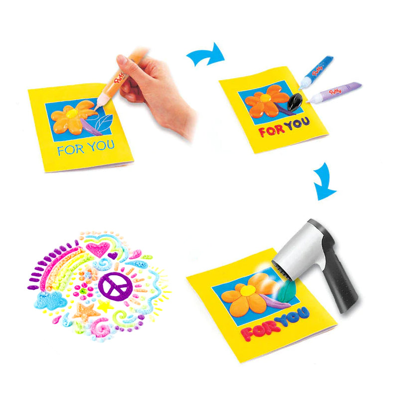 Penne da disegno a bolle fai-da-te (6 PZ)