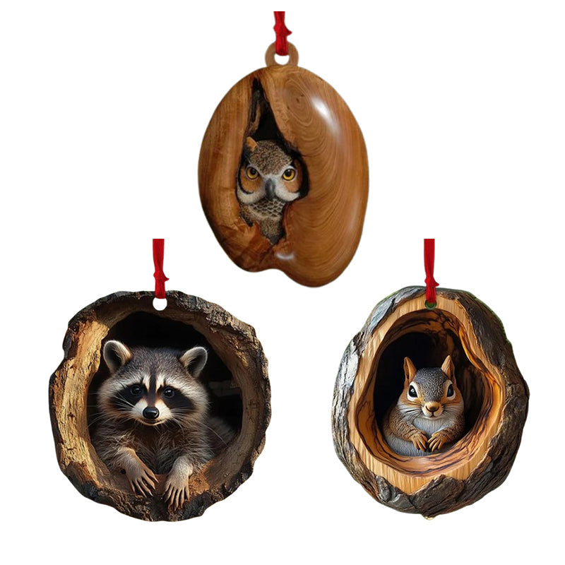 🌲Ornamenti natalizi con animali✨