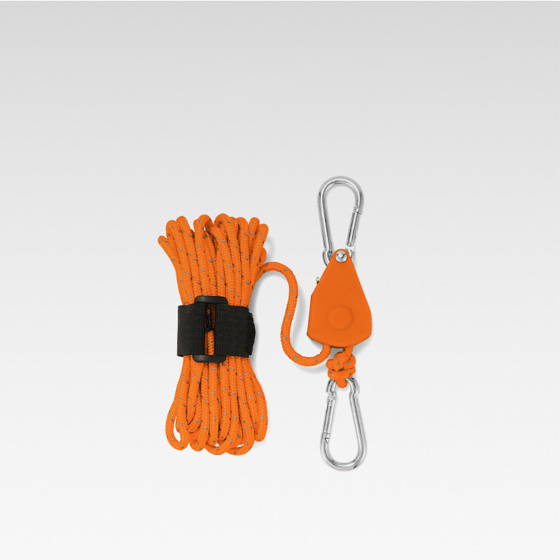 Corda da campeggio fissa regolabile portatile