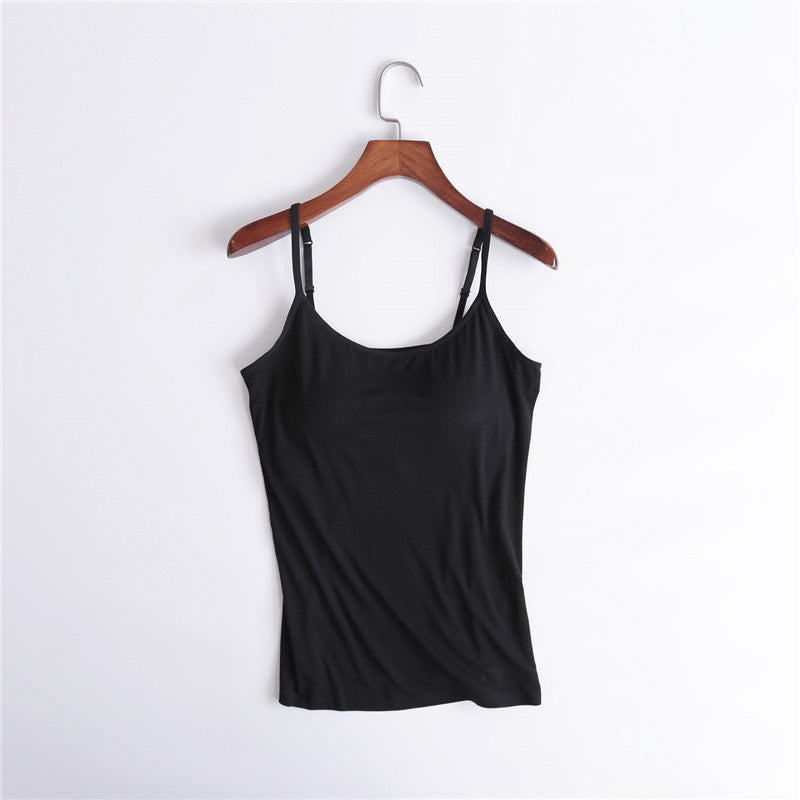Canotta con reggiseno incorporato