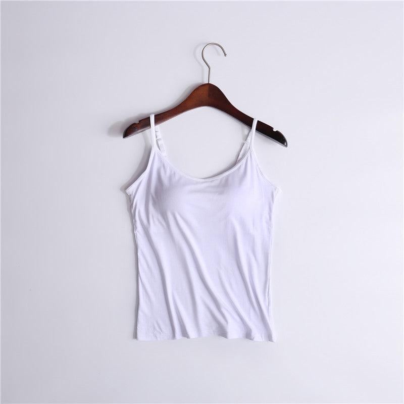 Canotta con reggiseno incorporato