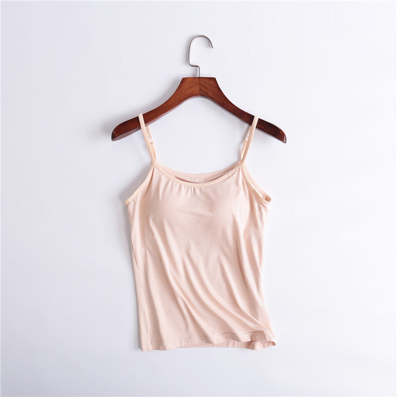 Canotta con reggiseno incorporato
