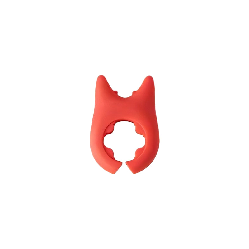 Poggiamestolo in silicone con clip per vaso