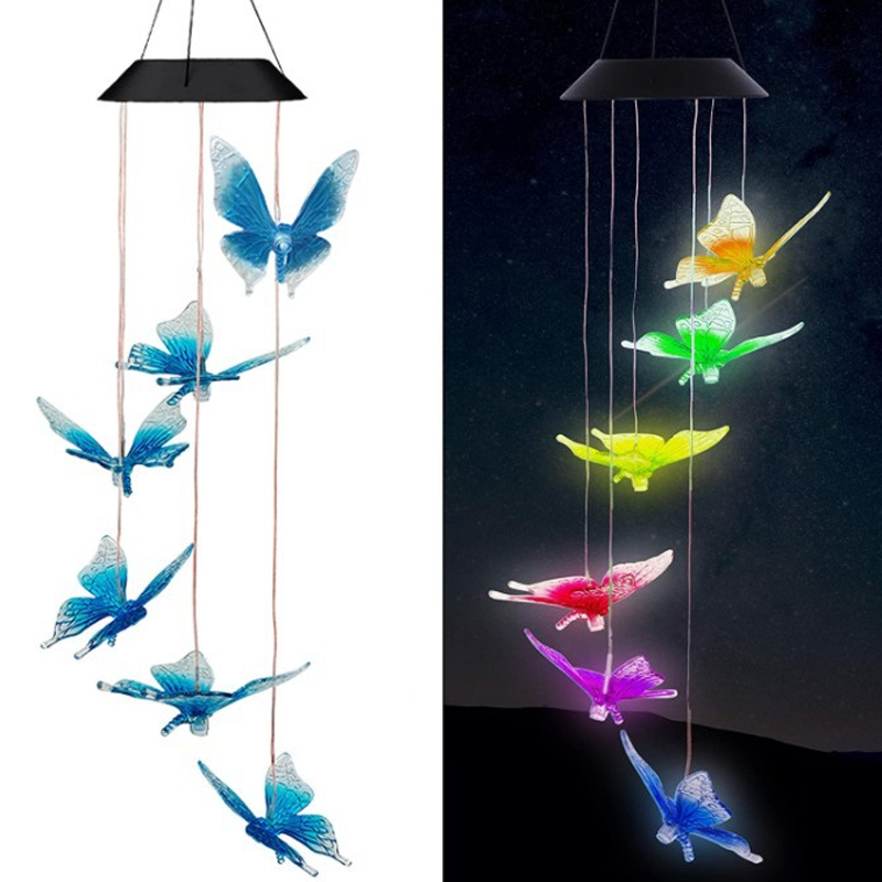 Carillon Solare a LED con Colibrì