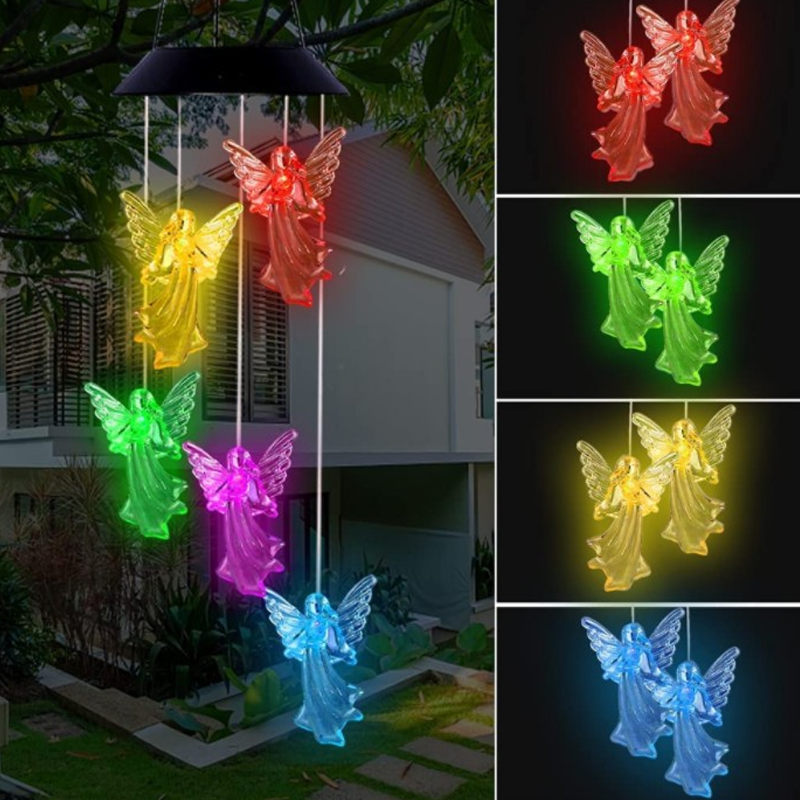 Carillon Solare a LED con Colibrì