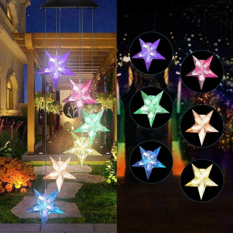 Carillon Solare a LED con Colibrì
