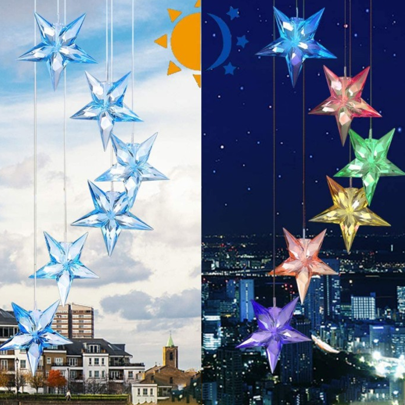 Carillon Solare a LED con Colibrì