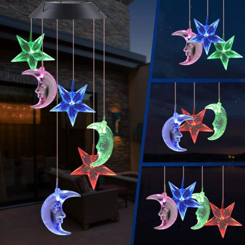 Carillon Solare a LED con Colibrì