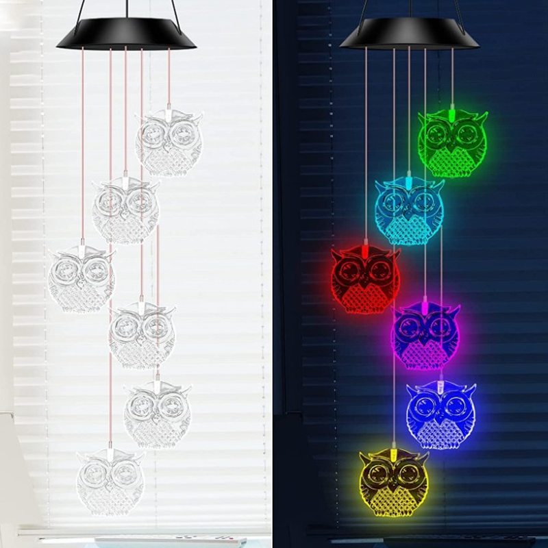 Carillon Solare a LED con Colibrì