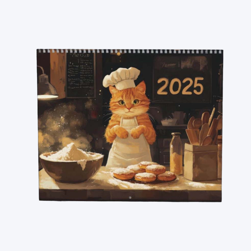 Calendario dei Gatti Cuochi 2025