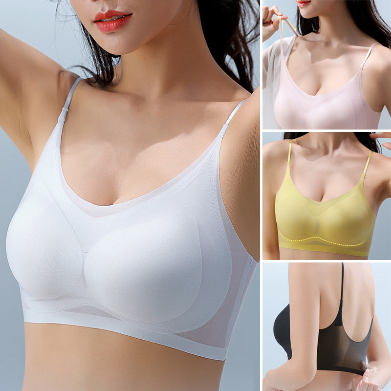 Reggiseno estivo senza cuciture in seta di ghiaccio