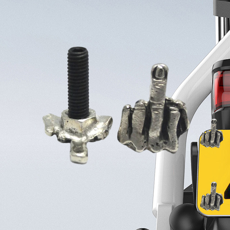 Bullone a dito in metallo divertente (4 pz.)