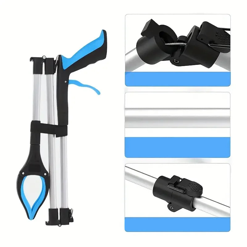 Pinza Pieghevole con Clip Girevole a 360°