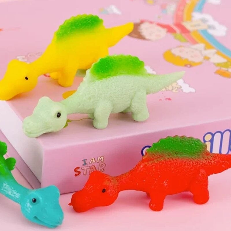 Giocattoli a Dito con Fionda a Forma di Dinosauro
