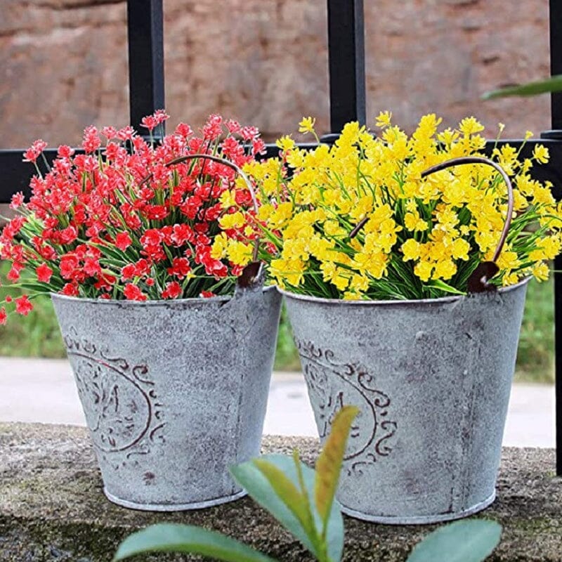 Fiori artificiali da esterno (2 pacchi)