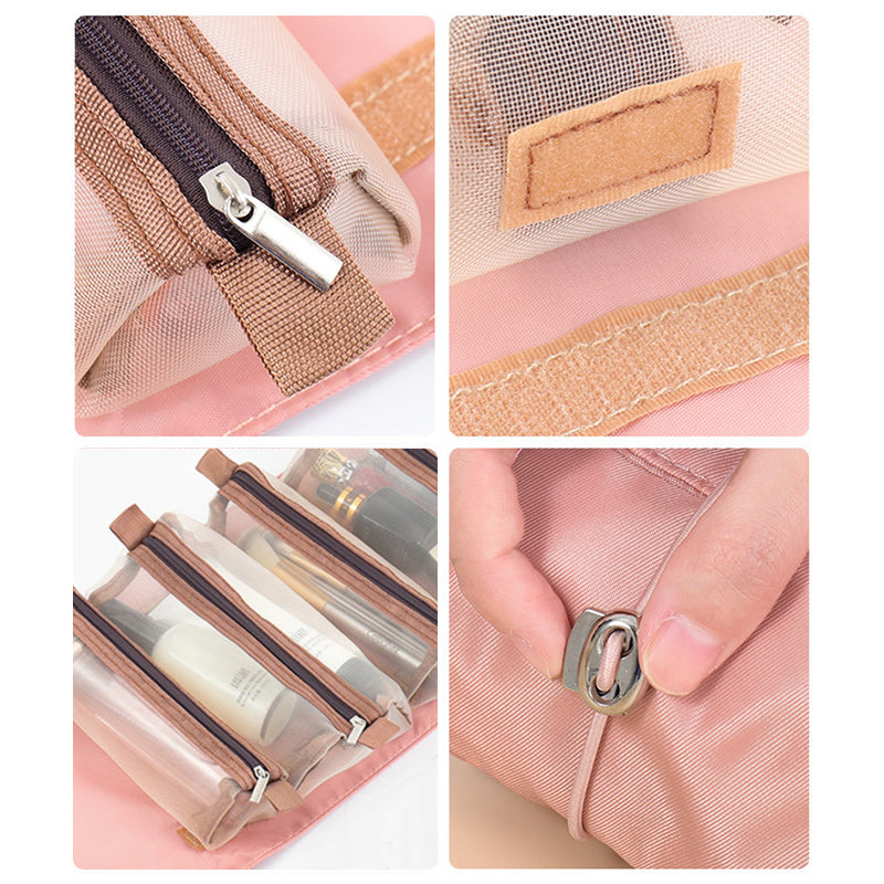 Borsa da viaggio cosmetica portatile 4 in 1