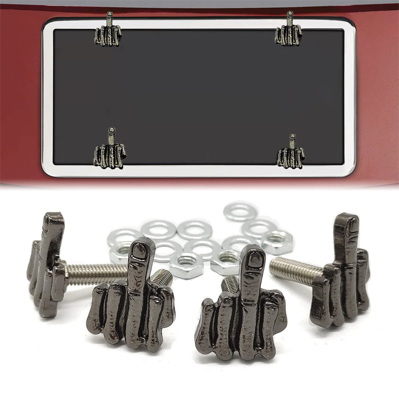 Bullone a dito in metallo divertente (4 pz.)