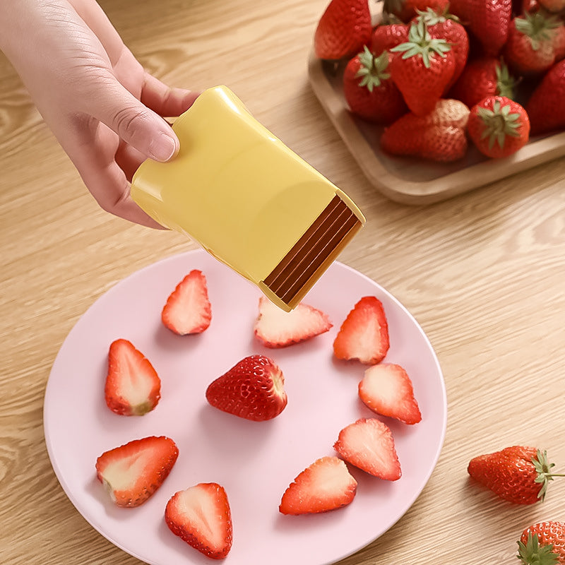 Affettatrice per bicchieri in acciaio inox per uova di frutta