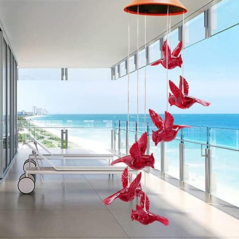 Carillon Solare a LED con Colibrì