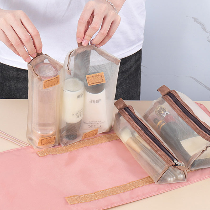 Borsa da viaggio cosmetica portatile 4 in 1