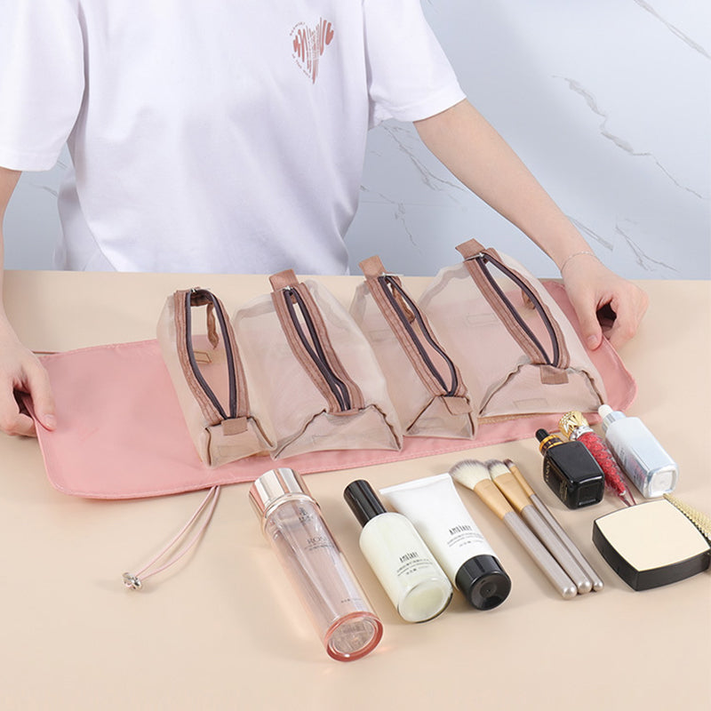 Borsa da viaggio cosmetica portatile 4 in 1