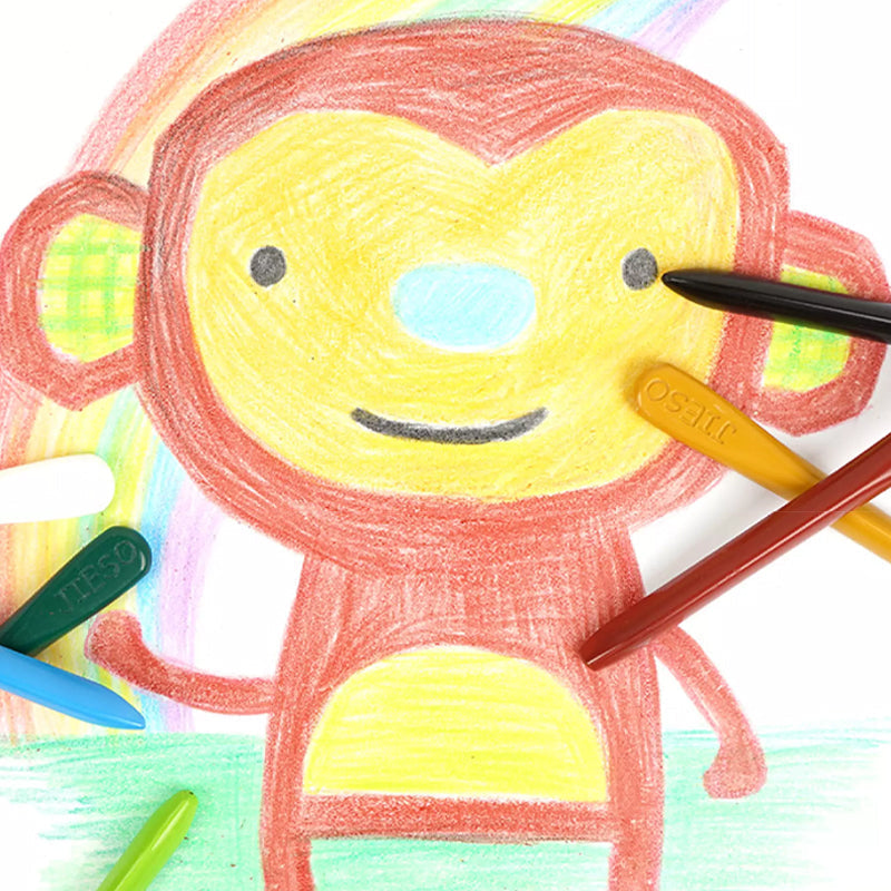 Set da disegno con colori organici per bambini