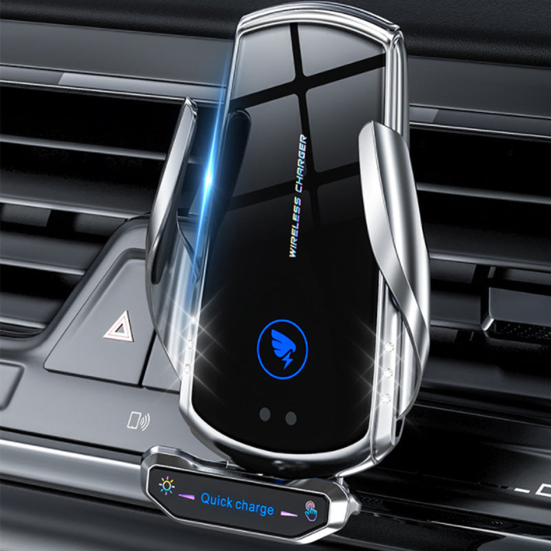 Staffa di ricarica wireless per auto con deformazione a induzione