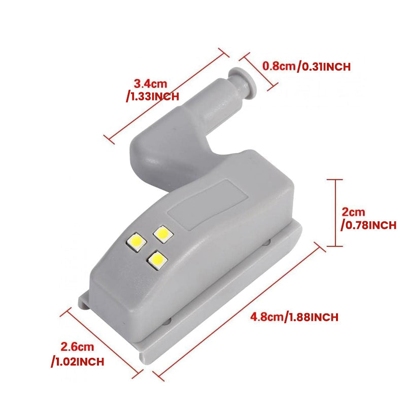 Luce sensore LED cerniera interna