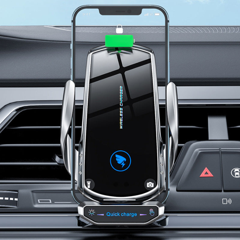 Staffa di ricarica wireless per auto con deformazione a induzione