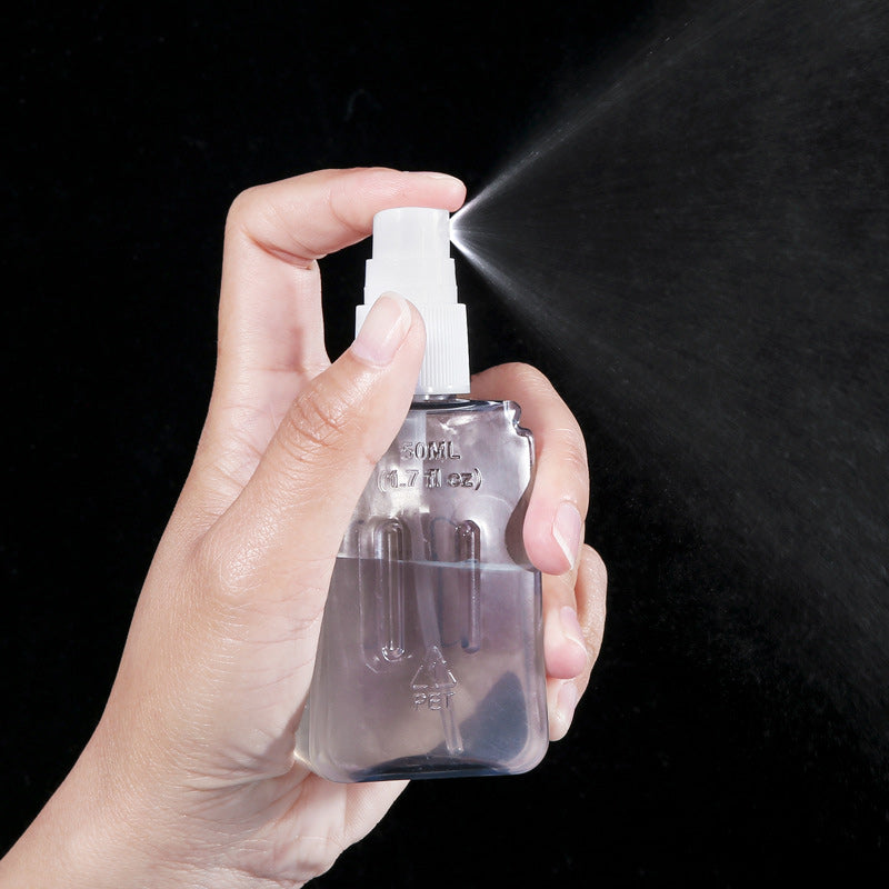 Set di bottiglie da viaggio portatili con dispenser per shampoo