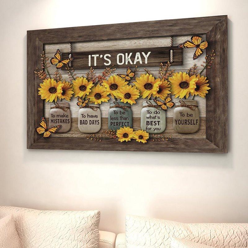 Farfalla Girasoli Arte Murale