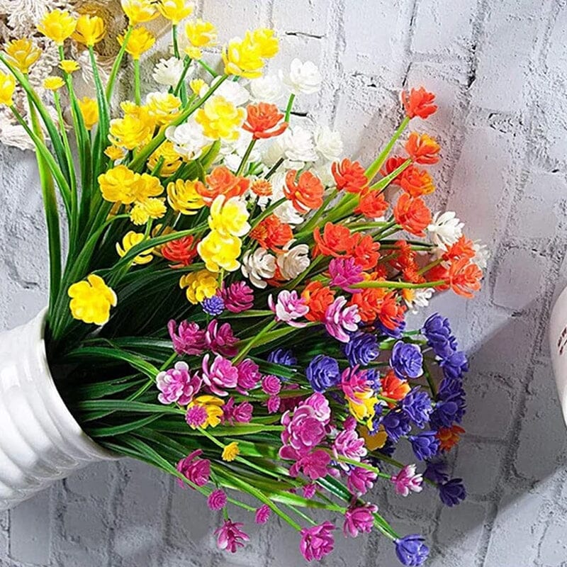Fiori artificiali da esterno (2 pacchi)