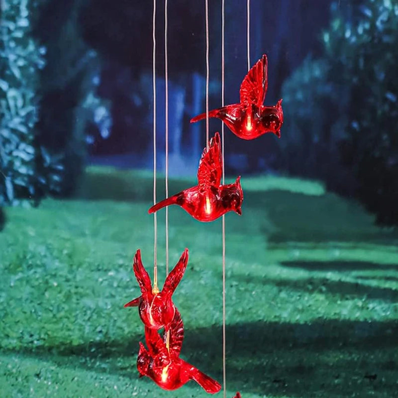 Carillon Solare a LED con Colibrì
