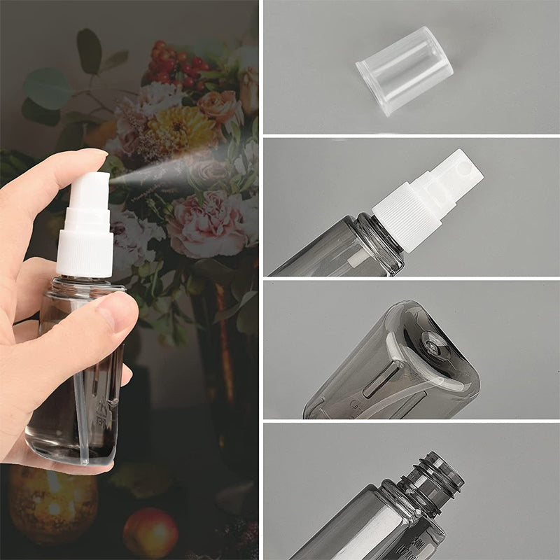 Set di bottiglie da viaggio portatili con dispenser per shampoo