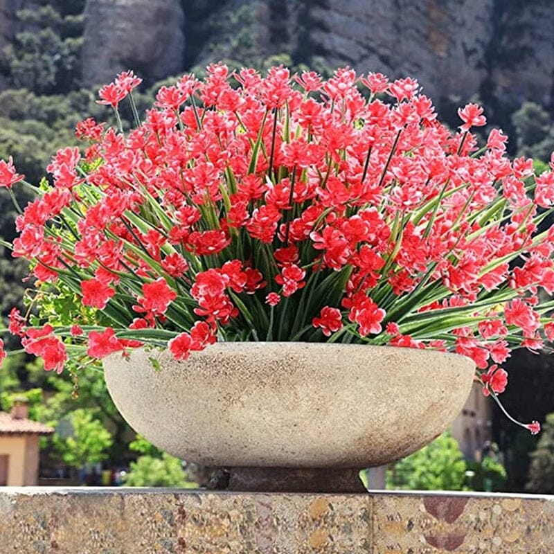 Fiori artificiali da esterno (2 pacchi)