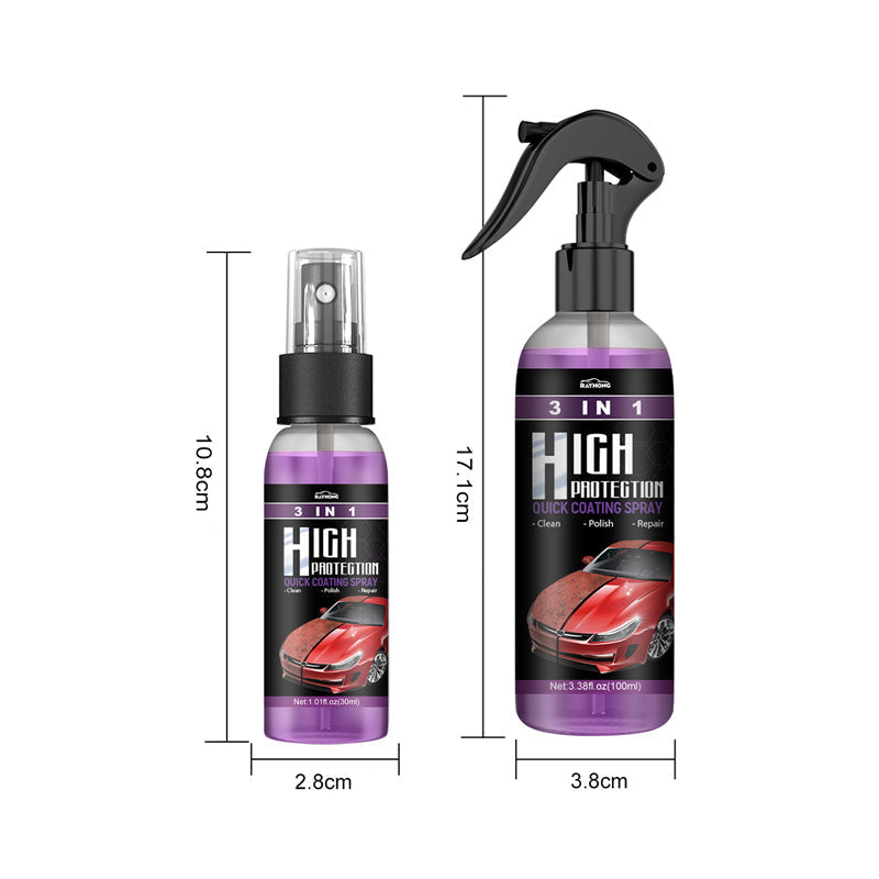 3 in 1 nuovo spray per rivestimento rapido per auto migliorato