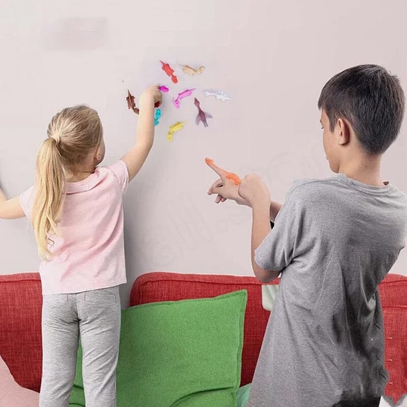 Giocattoli a Dito con Fionda a Forma di Dinosauro