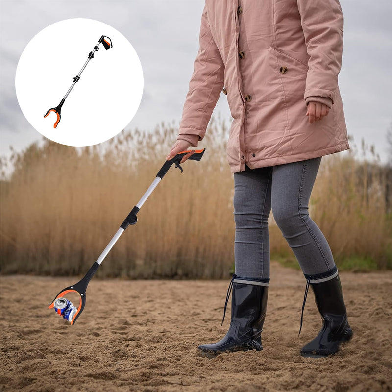 Pinza Pieghevole con Clip Girevole a 360°