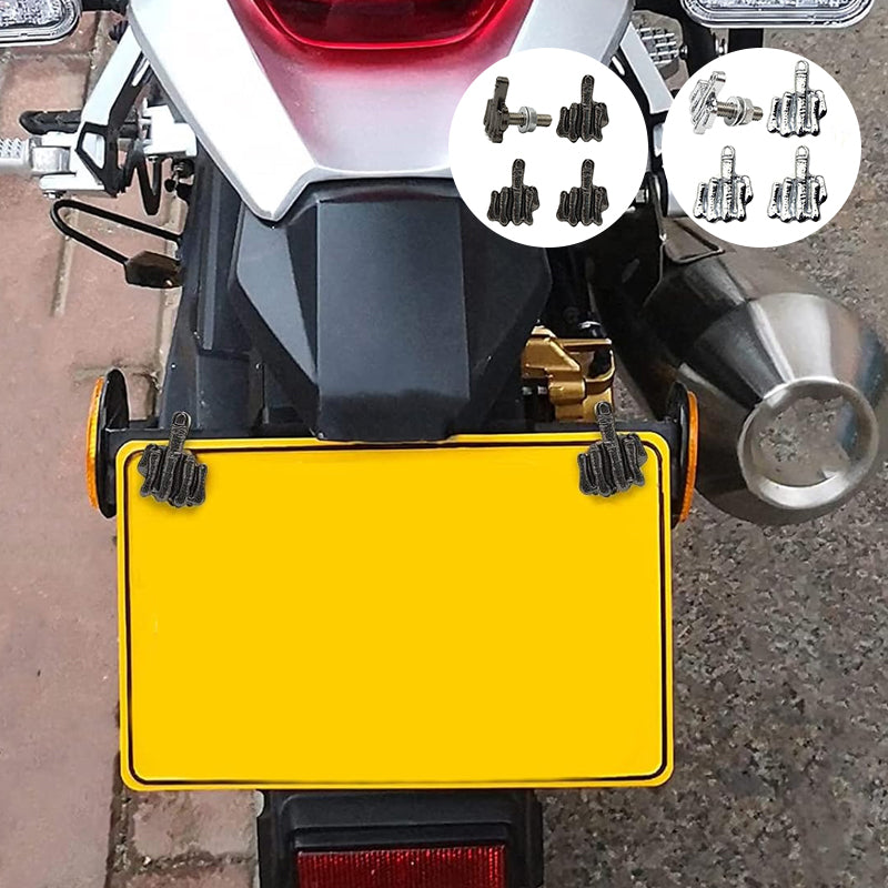 Bullone a dito in metallo divertente (4 pz.)