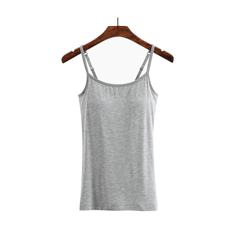 Canotta con reggiseno incorporato