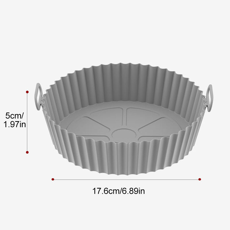 Teglia da forno in silicone per friggitrice ad aria