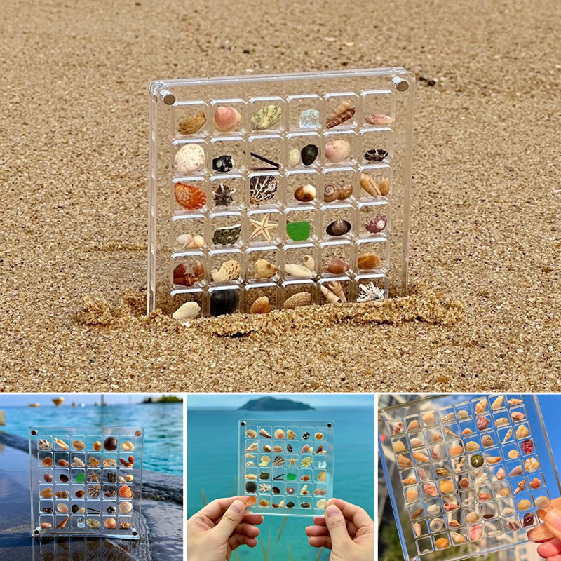Espositore con guscio magnetico in acrilico